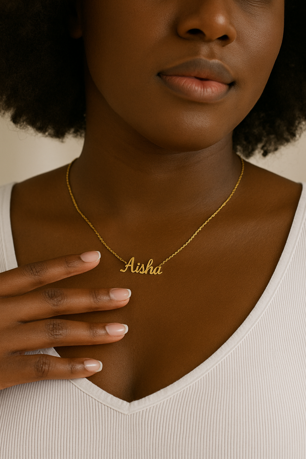 Collier personnalisé – Élégance intemporelle